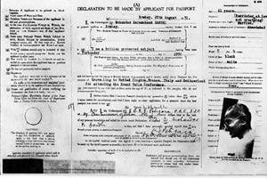 Gandhi's passport issued 